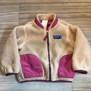Patagonia Retro Fleece Pink Jacket 2T